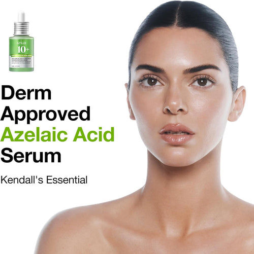Anua Azelaic Acid 10 Hyaluron Redness Soothing Serum, Facial Serum for Blemish-Prone & Oily-Prone Skin, Lightweight & Hydrating Blemish Care, Hyaluronic Acid, Korean Skincare,