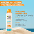 Garnier SPF 30 Dry Mist Face Sunscreen