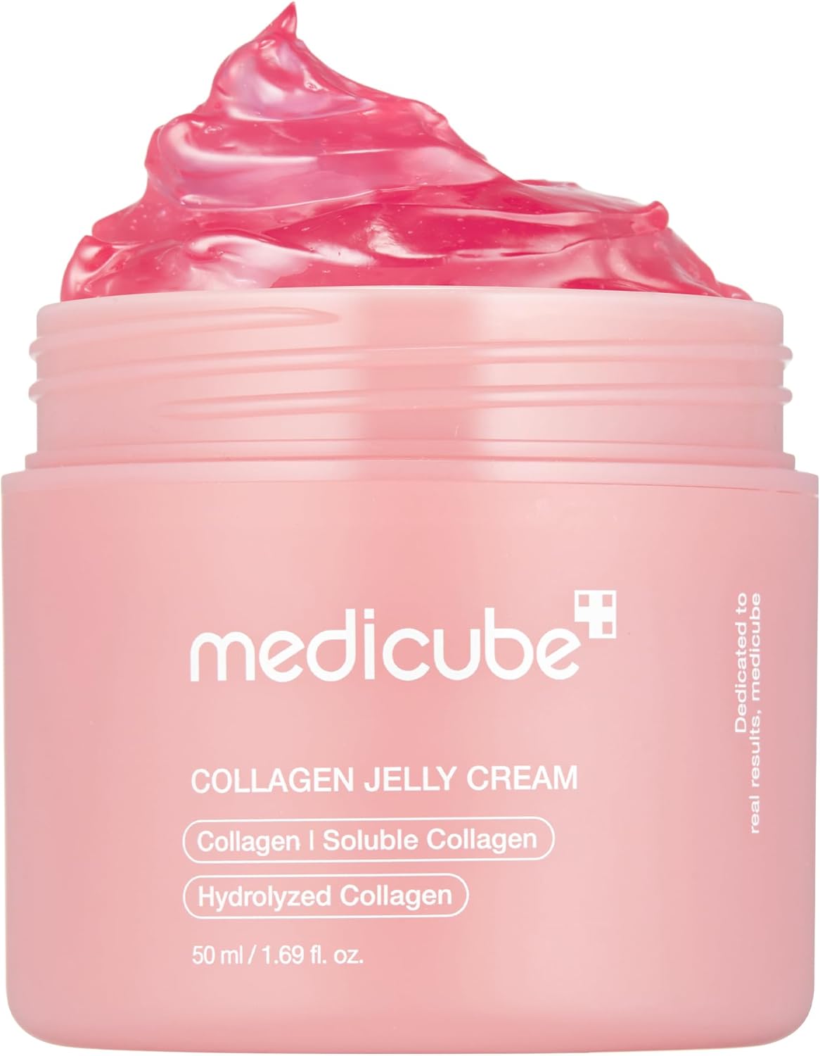medicube Collagen Jelly Cream- Niacinamide & Freeze-Dried Hydrolyzed Collagen - Boosts skin's barrier hydration and gives 24h Glow & Lifted Look - Korean skincare